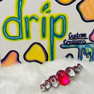Cosmic Cascade Barrette by Drip Creations